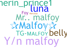 Becenév - Malfoy