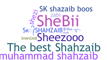 Becenév - Shahzaib