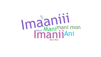 Becenév - Imani