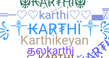 Becenév - Karthi