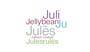 Becenév - Julie