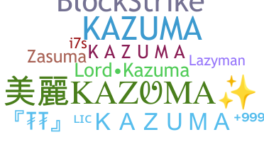Becenév - Kazuma