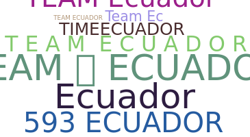 Becenév - TeamEcuador