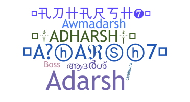 Becenév - Adharsh