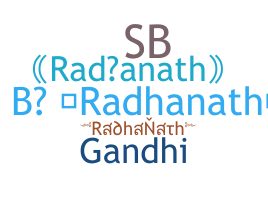 Becenév - radhanath