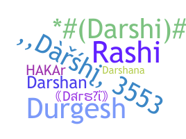 Becenév - Darshi
