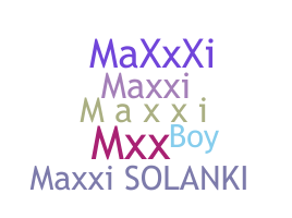 Becenév - maxxi