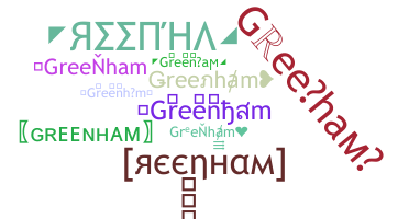 Becenév - Greenham