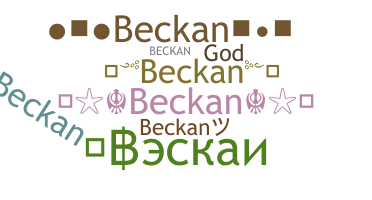 Becenév - beckan