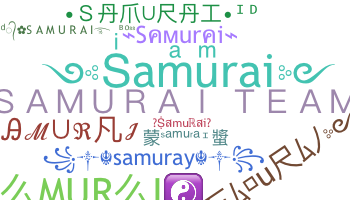 Becenév - Samurai