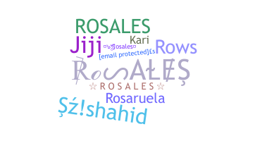 Becenév - Rosales