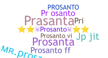 Becenév - Prosanto