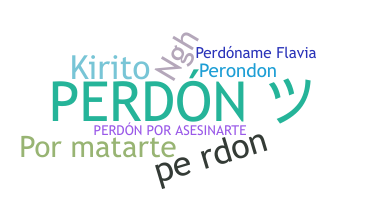 Becenév - Perdon