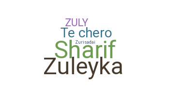 Becenév - Zuly