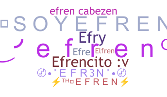 Becenév - Efren
