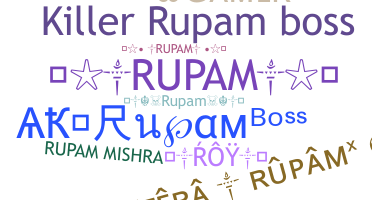 Becenév - Rupam
