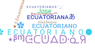 Becenév - ecuatoriano