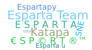 Becenév - Esparta