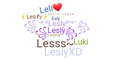 Becenév - Lesly