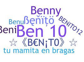 Becenév - Benito