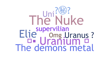 Becenév - Uranium