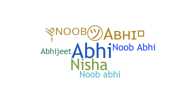 Becenév - Noobabhi
