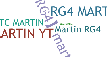Becenév - RG4MARTIN