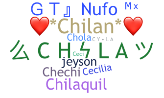 Becenév - Chila
