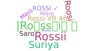 Becenév - Rossi