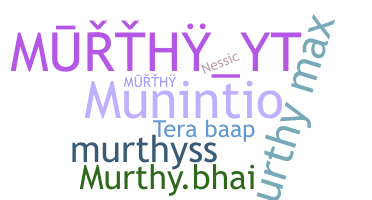 Becenév - Murthy