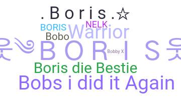Becenév - Boris