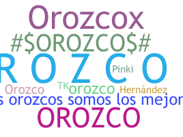 Becenév - Orozco