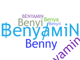 Becenév - Benyamin