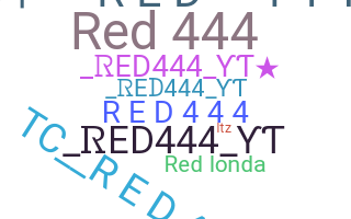 Becenév - RED444