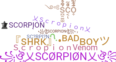Becenév - Scorpion