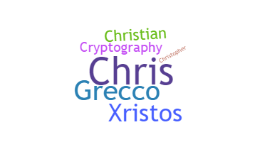 Becenév - Christos