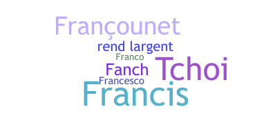 Becenév - Francois