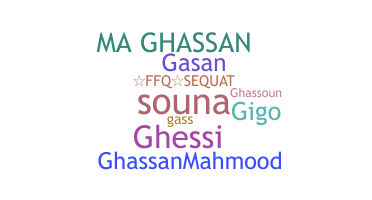 Becenév - Ghassan