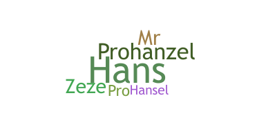Becenév - Hanzel