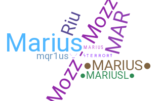 Becenév - Marius