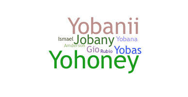 Becenév - Yobani