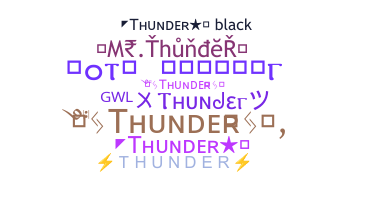 Becenév - Thunder