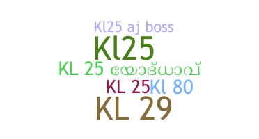 Becenév - KL25