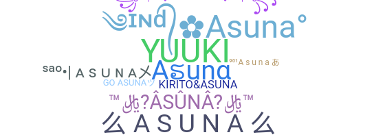 Becenév - Asuna