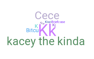 Becenév - Kacey