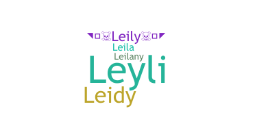 Becenév - Leily