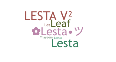 Becenév - Lesta