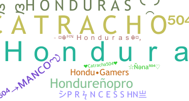 Becenév - Honduras