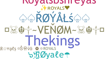 Becenév - Royals