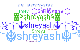 Becenév - shreyash